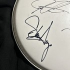 Journey Autographed 9 Inch Drum Head Concert Used 03-05    