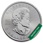  5 Silver Canadian Maple Leaf 1 Oz Random Year Brilliant Uncirculated