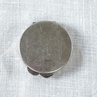 Vintage Tiffany   Co Sterling Silver Round Pill Box