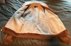 Vintage Bonds Suede  Bomber Coat With Sherpa Lining   Western   Cowboy   Ranch