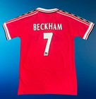 Manchester Unite 1998 Retro Youth Soccer Jersey Beckham  7 Soccer Shirt   Shorts