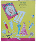 Vintage Joanne Woodward Paper Dolls Book W Outfits 1950s Movie Star Set