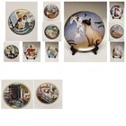 12 Irene Spencer 1989 hamilton Cat Collection Country Plate