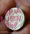  n1 -india Princely State Bundi Silver Coin On The Name Of Victoria Queen 1864