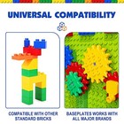 Large Building Blocks For Toddlers Kids Age 2-5  100 Pcs Set With Baseplate