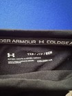 Under Armour Coldgear Boys Black Long Sleeve Fitted Crew Neck Stretch Tee Yxs