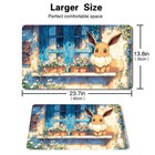 458986 - Board Game Pokemon  Eevee Playmat Games Mousepad Play Mat Of Tcg