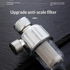Stainless Steel Reusable Water Filter Spin Down Sediment Filter For Water Heater