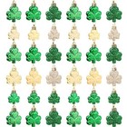  36-pack Shamrock Ornaments  St Patrick   s 1 57   1 18    36-pack Green   Gold