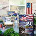 250 Year American Anniversary Garden Flag 250th Anniversary Usa Flag Patriotic 4