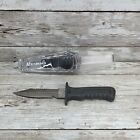 Aextrema Serrated Scuba Dive Snorkeling Mini Bc Bcd Backup Knife 6in 3 1 8 Blade