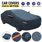 Full Car Cover Waterproof All Weather Protection Anti-uv Rain Snow Anti Scratch