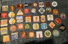 Lot Of Vintage Beer Coasters 48 In Total  Excellent Shape  Great For Home Bar 