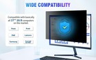 27  Privacy Screen Filter For 16 9 Widescreen Monitor - Anti-glare Shield