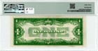 1934  1  funny Back  Silver Certificate Star Note   a Block  63 Pmg 2447598-008