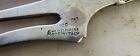 Antique Fratelli Coppini Fleur De Lis 800 Silver Fork 5 5 