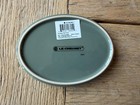 Le Creuset Stoneware Oval Spoon Rest Thyme New