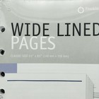 Franklin Covey Wide Lined Pages Classic Size 5 5   x 8 5    Refill Pk 50 Sheets