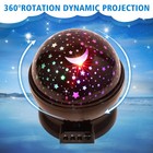 Starry Sky Rotating Projection Lamp Galaxy Led Projection Kids Christmas Gift