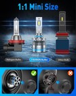 Termitor 2 9005 Hb3 Led Headlight Bulb High Beam Ultra Bright 80000lm Canbus Eoa