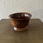 Artist Turned Rosewood Wooden Bowl  Hand Turned  Made In Belize   5 5    X 3 5   