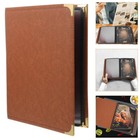  Recipe Book Menu Sleeve Cover Restaurant Covers Transparent Pvc Folder
