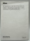 Nikon Coolpix 5200 Digital Camera User Guide Instruction  Manual
