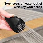 Chrome Kitchen Faucet Swivel Single Handle Sink Pull Down Sprayer Mixer Tap
