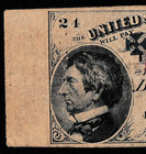 1877  50 Us Consol Quarterly Interest Coupon - Payable July 1st   23499  24 C