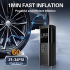 8000mah 150psi Inflator Air Pump 35lpm Auto Tire Pump 12v Portable Power Bank