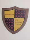 Vintage Winchester Gun Advisory Center Advertising Sign Sportsman Original 
