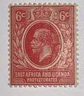 Travelstamps east Africa   Uganda Stamps Sc  67 Mint Original Gum Lightly Hinged