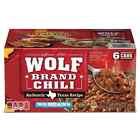 Wolf Brand  no Bean  Chili  15oz   6pk   Great Price