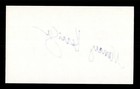 Nancy Kerrigan Signed 3x5 Index Card Autograph Olympics