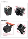 1080p Ar Recording Front Camera   Reverse Camera For Joying Android 12 13 Radios