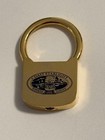 Vtg-amtrak Coast Starlight  superior Svc   Logo Brass Key Fob Pre-owned