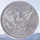 1892 O Barber Silver Half Dollar 50c Cleaned 90  Silver Coin - Same Day Shipping