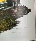 1932 Model A Ford Cabriolet Vintage Car Print Illustration Signed Carrington
