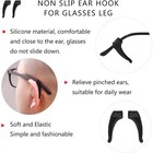 15 Pairs Silicone Anti   slip Ear Grips Holders For Eyeglasses Glasses Spectacles