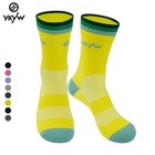 Ykywbike Cycling Socks Sports High Elasticity Unisex Running Socks Breathable