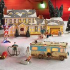 National Lampoon Christmas Vacation Griswold Holiday House village Display Decor
