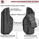 Amberide Iwb Kydex Holster For Glock 19 19x 44 45 Gen3-5   G 23 32 Gen3-4