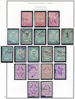 Turkey 1900-1910 Collection Of 55 Commerce   Proportional Revenue Fees