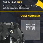 Angymeck 54-71098 Vacuum Power Brake Booster Compatible Chevrolet C1500 C2500
