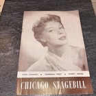 Lot Of 6 Vintage Chicago Stagebill 1950s Yul Brynner Carol Channing Bruce  Nice 