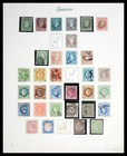 Spain 1850-1932 Mh Used W  Classics Certificates Stamp Collection