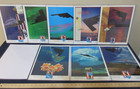 Lot Of 17 Aviation Spirit Of Stealth Bomber Promotional Posters 11x14 