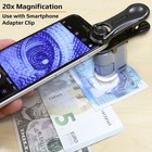 Carson Mm380 Micromini 20x Led uv Lighted Pocket Microscope W smartphone Adapter