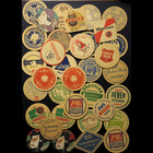 35 Foreign Beer Coasters Lot Germany Holland Bass Pale Ale Brewery Vtg