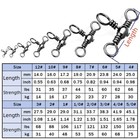 50 100 Pcs 3 Way Swivels Cross Line Fishing Barrel Swivels T-turn Connectors